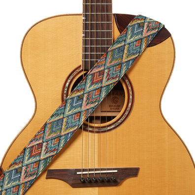 AMUMU Color Rhombus Guitar Strap -CO14J